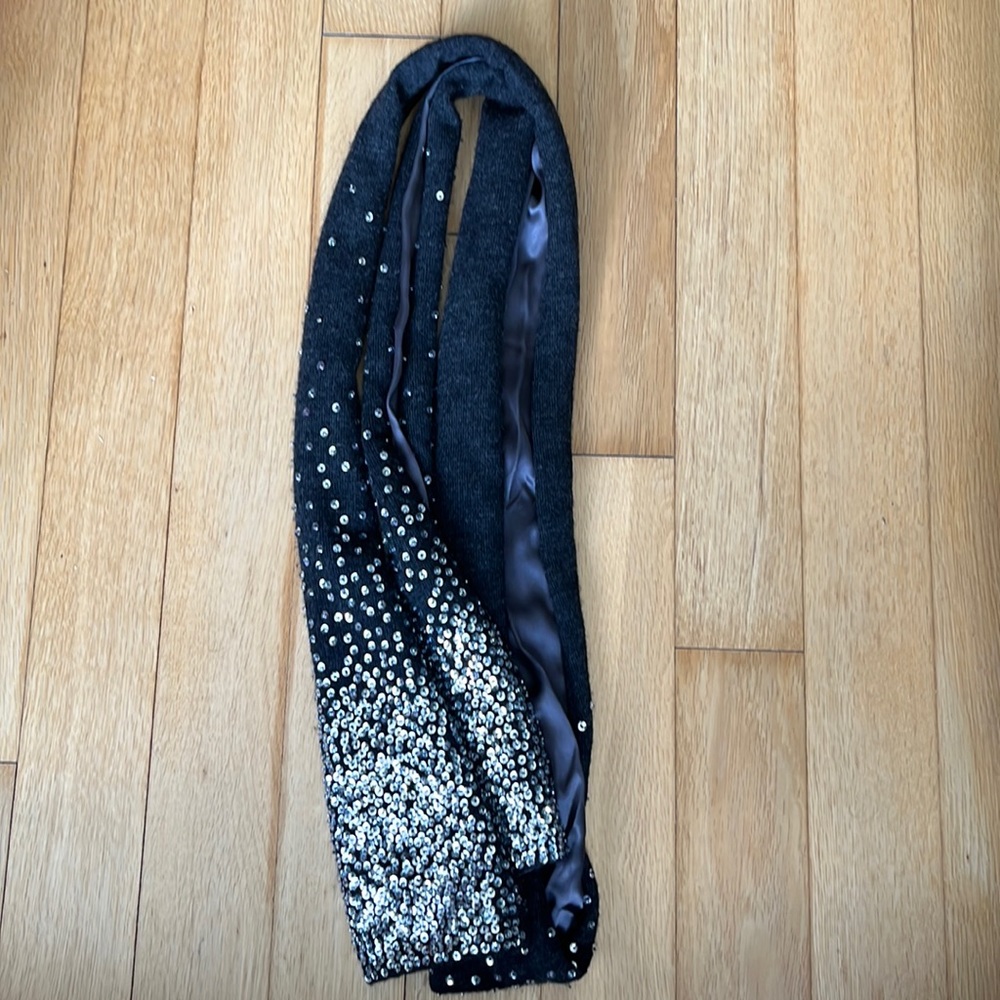 Kate Spade Sequined Wool and Silk Scarf